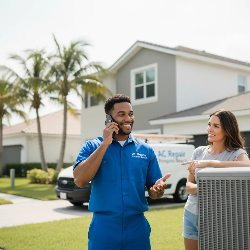 AC Repair Pompano Beach customer support in Homeworth